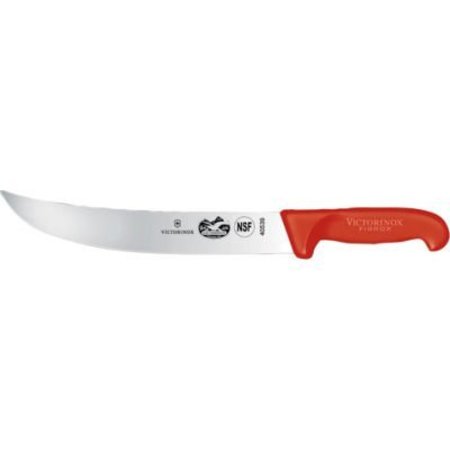 VICTORINOX SWISS ARMY 10in, Fibrox  Handle, Cimeter Butcher Knife 5.7301.25